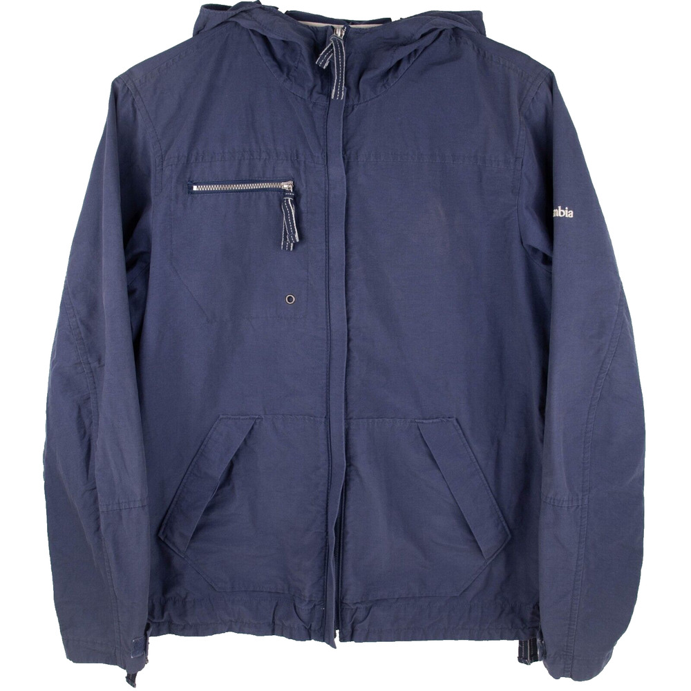 Columbia Womens Running Jacket Lightweight Hooded Full Zip SIZE S